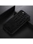 Samsung Galaxy S23 Için Shock Anti-Shock Timsah Doku Telefon Kılıfı Orijinal Cowhide Deri Kaplamalı Pc+Tpu Çizilmeye Dayanıklı Cep Telefonu Kapak Black (Yurt Dışından) 2