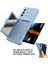 Samsung Galaxy S22+ 5g Kart Kılıf Serisi Kart Tutucu Kapağı Gizden Ayna Kalın Pc+ Tpu Kickstand Telefon Vaka Baby Blue (Yurt Dışından) 2