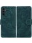 Samsung Galaxy A24 Için 4g Cüzdan Kılıfı Tiger Stand Yeşili ile Flip Folio Pu Deri Telefon Kapağı (Yurt Dışından) 1