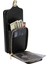 Samsung Galaxy S22+ 5g Pu Deri Kaplamalı Tpu Cep Telefon Kılıfı Zipper Kart Tutucu Kickstand Telefon Çantası Kapak Black (Yurt Dışından) 2