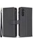 Samsung Galaxy A25 5g Cüzdan Stand Flip Cover Fermuar Cep Pu Deri Telefon Kılıfı Black (Yurt Dışından) 1