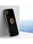 Samsung Galaxy A04 4g (164.4 x 76.3 x 9.1 Mm) Için Xinli Akıllı Telefon Kılıfı, Elektrografi Altın Kenar-Black ile Anti-Fall Tpu Telefon Kasası Kickstand (Yurt Dışından) 2