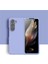 Samsung Galaxy Z For For For Folm5 5g Sıvı Silikon Anti-Dalgalı Telefon Kılıfı Ultra Ince Şok Geçirmez Kapak Morası (Yurt Dışından) 2