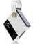 Samsung Galaxy Z Flip4 Için Gkk Strap Kickstand Kılıfı 5g Anti-Drop Telefon Kapağı Pu Deri Kaplamalı Sert Pc Case-White (Yurt Dışından) 1