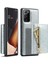 Samsung Galaxy NOTE20 Için ULTRA/NOTE20 Ultra 5g 2'si 1 Arada Pu Deri Kaplamalı Pc+Tpu Anti-Fall Geri Kılıf Kickstand Magneticed Fermuar Cüzdan Telefon Kapak Silver (Yurt Dışından) 1