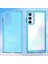 Samsung Galaxy M54 5G/F54 5g Tpu+Akrilik Geri Telefon Kapağı Temiz Koruyucu Koruyucu Kılıf Koruma Mavi (Yurt Dışından) 2
