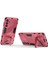 Samsung Galaxy M54 5G/F54 5g Şok Geçirmez Arka Kapak Sert Pc+Kickstand-Rose ile Esnek Tpu Kılıf (Yurt Dışından) 2