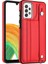 Samsung Galaxy A73 5g Cep Telefonu Kapak Kartı Yuvaları Pu Deri+Tpu Kickstand Case-Red (Yurt Dışından) 1