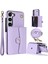 Samsung Galaxy S23 Için+ Rfıd Engelleme Telefon Kılıf Akordeon Stili Kart Yuvaları Kısa Kayış ve Uzun Kayış-Doğru ile Telefon Kickstand Kapak (Yurt Dışından) 1