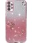 Samsung Galaxy A23 5g (Global VERSIYON)/A23 4g Rhinestone Dekoru Durumu Gradient Flower Desen Telefon Tpu Kapak Golü Altın (Yurt Dışından) 1