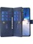 Samsung Galaxy A25 5g Cüzdan Stand Flip Cover Fermuar Cep Pu Deri Telefon Kılıf Mavisi (Yurt Dışından) 2