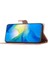 Samsung Galaxy A52 4G/A52S 5G/A52 5g Dikiş Hattı Rhombus Cep Telefon Kapağı Pu Deri Cüzdan Kabuğu Stand Telefon Kılıfı Altın (Yurt Dışından) 2