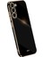 Samsung Galaxy S22 Için Xinli 5g Koruyucu Cep Telefonu Kapağı Damla Geçirmez Elektrokaplama Slip Olmayan Tpu Telefon Kılıfı Black (Yurt Dışından) 1