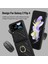 Zd 07 Samsung Galaxy Z Flip4 5g V-Şekilli Dikiş Pu Deri Sert Pc Kapağı Kickstand-Black Için (Yurt Dışından) 2