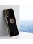 Samsung Galaxy Için Xinli M14 5g Yüzük Kickstand Yumuşak Tpu Arka Kapak Elektrumanlı Telefon Kılıfı Black (Yurt Dışından) 2