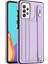 Seashell Digital Samsung Galaxy A52 4G/A52S 5G/A52 5g Pu Deri+Tpu Kart Tutucu Telefon Kapağı Kaç Kickstand Case-Purple (Yurt Dışından) 1