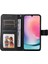 Samsung Galaxy A24 Için 4g Pu Deri Cüzdan Telefon Kılıf Buzağı Dokusu Anti-Drop Stand Mobil Kapak Black (Yurt Dışından) 2