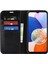 Samsung Galaxy A24 4g Çılgın At Doku Derecesi Için Gerçek Inek Deri Telefon Kapağı Cüzdan-Black ile Anti-Drop Anti Tele Kılıfı (Yurt Dışından) 2