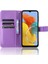 Samsung Galaxy Için M54 5G/F54 5g Pu Deri Deri Manyetik Flip Kılıf Elmas Doku Cüzdan Stand Telefon Kapak Morası (Yurt Dışından) 2