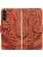 Samsung Galaxy A24 Için 4g Cüzdan Kılıfı Tiger Baskılı Flip Folio Pu Deri Telefon Kapağı Stand-Brown (Yurt Dışından) 1