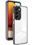 Samsung Galaxy S23 Şeffaf Telefon Kılıfı Için 3-1 Arada Tpu Arka Plaka+Pc Çerçevesi+Pc Kamera Koruma Yüzüğü Damla Geçirmez Kapak Black (Yurt Dışından) 1
