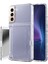 Samsung Galaxy S22+ 5g Kart Kılıf Serisi Kart Tutucu Kapağı Gizden Ayna Kalın Pc+ Tpu Kickstand Telefon Kılıfı Kılıfı (Yurt Dışından) 1