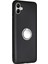 Samsung Galaxy A04E 4G/F04 4G/M04 4g Telefon Kapağı Için, Ring Kickstand-Silver ile Mat Tpu Kılıf (Yurt Dışından) 1