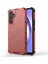 Samsung Galaxy A54 5g Petek Dokusu Tpu+Pc Telefon Kılıfı Şok Geçirmez Arka Kapak Kırmızısı (Yurt Dışından) 1