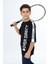 Erkek Çocuk Kol Şerit Garnili T-Shirt 9-14 Yaş LX7063 3