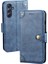 Samsung Galaxy Için Idewei M54 5G/F54 5g Etkiye Dayanıklı Stand Cüzdan Telefon Kılıfı Pu Deri Cep Telefonu Kapak Blue (Yurt Dışından) 1
