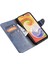 Samsung Galaxy Için Idewei M54 5G/F54 5g Etkiye Dayanıklı Stand Cüzdan Telefon Kılıfı Pu Deri Cep Telefonu Kapak Blue (Yurt Dışından) 2