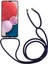 Samsung Galaxy A13 4g/5g Için Telefon Koruyucusu Kılıfı, Tpu+Akrilik Arka Kapak, Lanyard-Dark Blue ile (Yurt Dışından) 2
