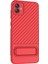 Samsung Galaxy A04 4g (164.4 x 76.3 x 9.1 Mm) Için Tpu Kapak Kickstand Cilt Touch Hissed Hisset Telefon Kedisi (Yurt Dışından) 2