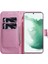 Samsung Galaxy Için M54 5G/F54 5g Pu Deri Deri Stand Telefon Kılıf Desen Baskı Cüzdan Kapak Pembe Çiçeği (Yurt Dışından) 2
