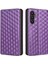 Samsung Galaxy M54 5G/F54 5g Rhombus Için Pu Deri Kabuk (Yurt Dışından) 1