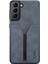 Samsung Galaxy S23 Elastik Kart Tutucu Anti-Çizelge Pu Deri Kaplama Telefon Kılıfı Tpu+Pc Hibrit Kapak Grey (Yurt Dışından) 2
