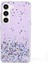 Samsung Galaxy S23 Starry Sky Sparkle Epoxy Yumuşak Tpu Telefon Kılıfı Koruyucu Arka Kapak Morası (Yurt Dışından) 1