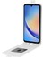 Samsung Galaxy A34 5g Için Dikey Flip Kapak, Kart Yuvası-White ile Çılgın At Doku Deri Kılıf (Yurt Dışından) 2
