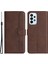 Samsung Galaxy A53 5g Telefon Kabuğu Cüzdanı Pu Deri Deri Baskılı Gülümseme Desen Standı Case-Coffee Için YX003 (Yurt Dışından) 1