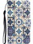 Samsung Galaxy A34 Için 5g Çapraz Doku Pu Deri Flip Koruyucu Kılıf Desen Baskı Magnetik Stand Cüzdan Kapağı Strap-Retro Totem (Yurt Dışından) 2