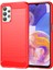 Samsung Galaxy A23 4g/5g (Global Versiyon), Karbon Fiber Doku Fırçalanmış Tpu Kapak Kırmızısı Için Telefon Kasası (Yurt Dışından) 1