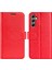 Samsung Galaxy A24 Için 4g Pu Deri Cüzdan Flip Cover Crazy At Doku Stand Telefon Kılıfı (Yurt Dışından) 1