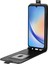 Samsung Galaxy A24 4g Dikey Flip Kart Tutucu Telefon Kılıfı Çılgın At Doku Pu Deri Kapak Blak (Yurt Dışından) 2