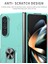 Samsung Galaxy Z Fold5 5g Yüzük Kickstand Telefon Kasası Sert Pc Önleme Önleyici Kapak Desteği Manyetik Araba Montajı (Yurt Dışından) 2
