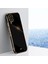 Samsung Galaxy M32 (Global Versiyon) 4g Için Xinli Telefon Kılıfı, Elektrokaplama Altın Kenar Tpu Koruyucu Kapak Black (Yurt Dışından) 2