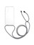 Samsung Galaxy S23 Için+ Clear Phone Case Long Lanyard Tpu+ Akrilik Koruyucu Kapak-Grey (Yurt Dışından) 1