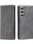 Ttudrch Style 007 Samsung Galaxy S21 Fe 5g Rfıd Engelleme Pu Deri Stand Cüzdan Cüzdan Telefon Kapak-Grey (Yurt Dışından) 1