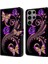 Samsung Galaxy S23 Için Ultra 3D Desen Telefon Kılıfı Pu Deri Deri Cüzdan Stand Kapak-Moral Çiçekler/kelebekler (Yurt Dışından) 1