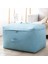 Mavi Stil M-Yaklaşık 56X32X24CM Yorgan Battaniye Fermuar Saklama Çantası Giyim Için Taşınabilir Kutu Katı Klozet Dolap Organizatör Büyük Saklama Çantası Çeşitli Eşyalar Organizatör (Yurt Dışından) 1