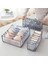 7 Izgara Bej Stili Yeni Dolap Saklama Kutusu Çorap Saklama Kutusu Ev Ayrılmış Iç Çamaşırı Saklama Kutusu Sutyen Saklama Kutusu Katlanır Çekmece Saklama Kutusu (Yurt Dışından) 4